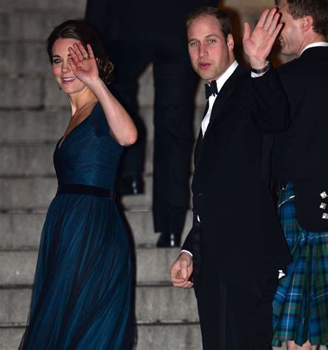 Kate Middleton and Prince William at St. Andrews Dinner 2014 | POPSUGAR ...