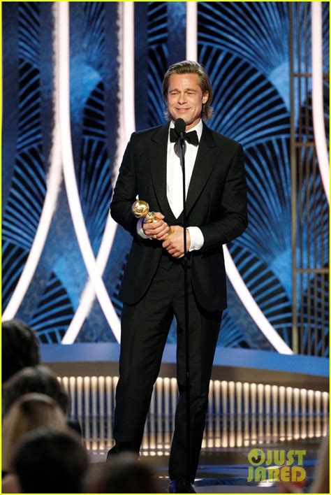 Photo: brad pitt wins at golden globes 01 | Photo 4410893 | Just Jared ...