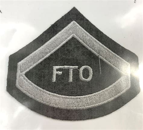 SILVER/BLACK FTO PRIVATE FIRST CLASS CHEVRON #353