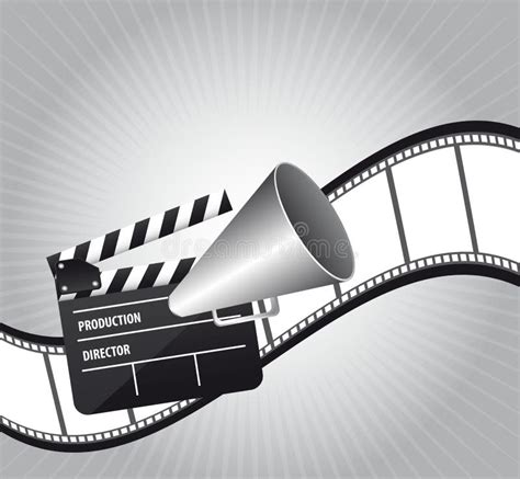 Cinema vector stock vector. Illustration of event, clapper - 24357554