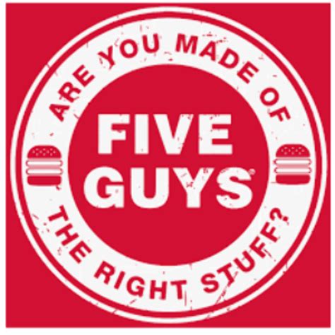 Download High Quality five guys logo Transparent PNG Images - Art Prim ...