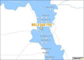 Beledweyne (Somalia) map - nona.net