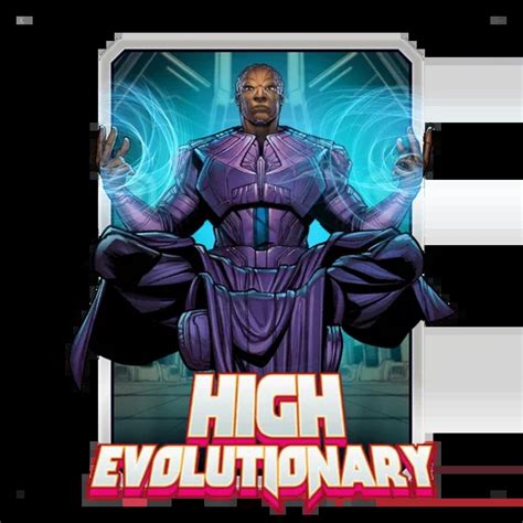 High Evolutionary - MARVEL SNAP Card - Untapped.gg