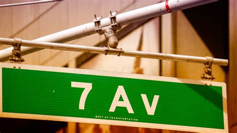 Classic Street Signs in New York City Editorial Stock Image - Image of ...