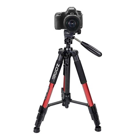 ZOMEI Q111 55" Professional Aluminum Alloy Camera Tripod for DSLR ...