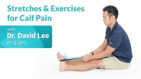 8 Simple Stretches & Exercises for Calf Pain Relief - YouTube