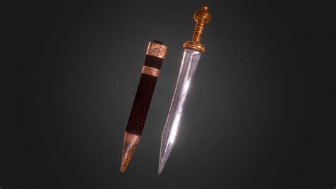 Roman Sword - Buy Royalty Free 3D model by pinotoon [84529b9 ...