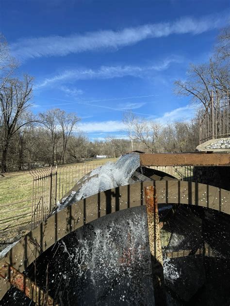 Historic Water Wheel at Mason Mill Park Running Once Again - Roanoke Parks And Recreation