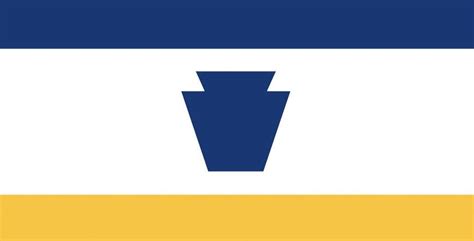 Pennsylvania flag redesign based off of PA. license plate feat. state ...