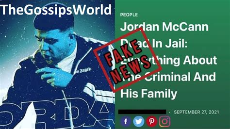 Jordan McCann Dead or Alive? Manchester Rapper Death Rumors Hoax Explained!