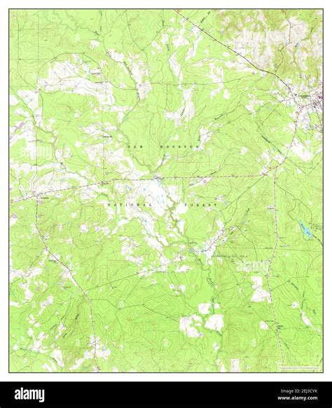 Coldspring, Texas, map 1960, 1:24000, United States of America by ...