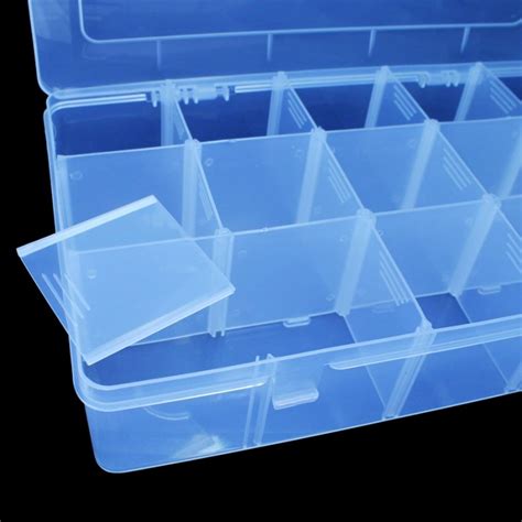 15 compartment plastic storage box with removable compartments - JB-116 ...