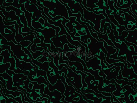 Black and Green, Abstract Biological Drawing Stock Illustration - Illustration of texture ...