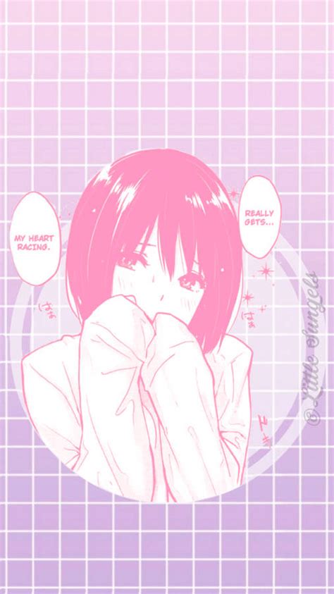 Download Cute Pink Aesthetic Anime Girl Wallpaper | Wallpapers.com