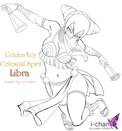 Libra,fairy tail ,lineart by icecream80810 on DeviantArt