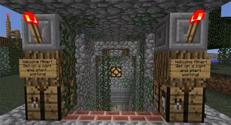 The Mine (Huge restored Mineshaft) Minecraft Map