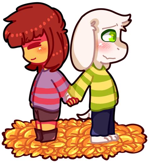 Frisk and Asriel by Kathypaz on DeviantArt