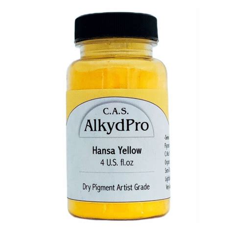 Hansa Yellow - C.A.S. Alkydpro Paints