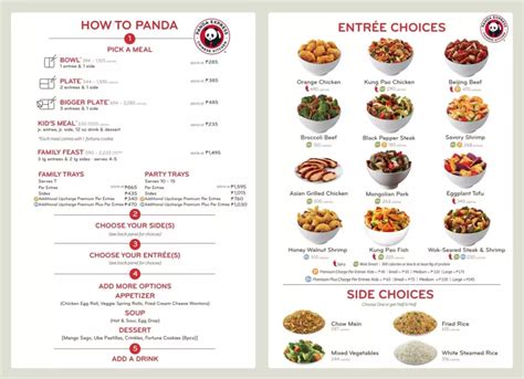 Panda Express Philippines Menu