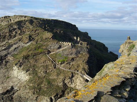 A Brief History Of The Tintagel Castle In Cornwall, Britain