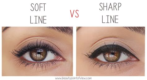 Eyeliner - Soft Line vs Sharp Line - Beauty Point Of View