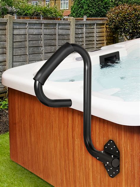 VEVOR Hot Tub Handrail 600LBS Capacity Spa Safety Rail Stationary Heavy ...