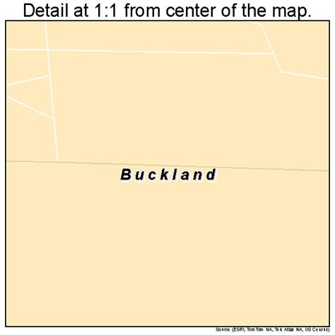 Buckland Alaska Street Map 0209600