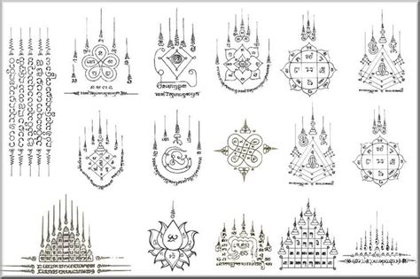 Sak Yant Designs and Meaning | Explained by Sak Yant Masters | Thai tattoo, Sak yant tattoo ...