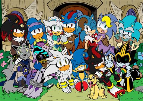 Big Hedgehog Family Picture by LiyuConberma on DeviantArt Sonic The ...