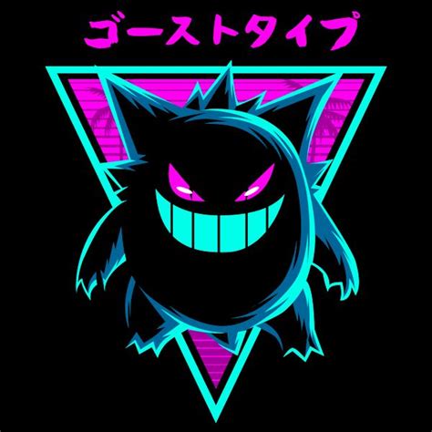 Retro Ghost | Gengar pokemon, Cool pokemon wallpapers, Pokemon