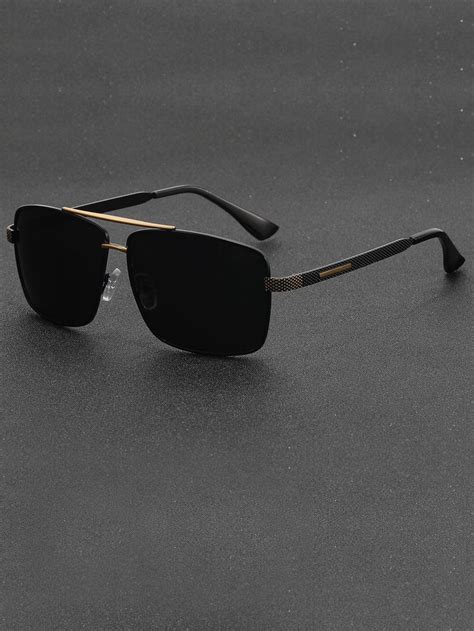 Men Geometric Frame Fashion Glasses | Men sunglasses fashion, Mens ...