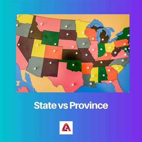 État vs province : différence et comparaison