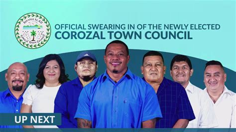 Official Swearing-In of the Newly Elected Corozal Town Council ...