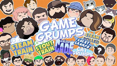 [Art] All Game Grump Heads and Logos v2.0 : r/gamegrumps