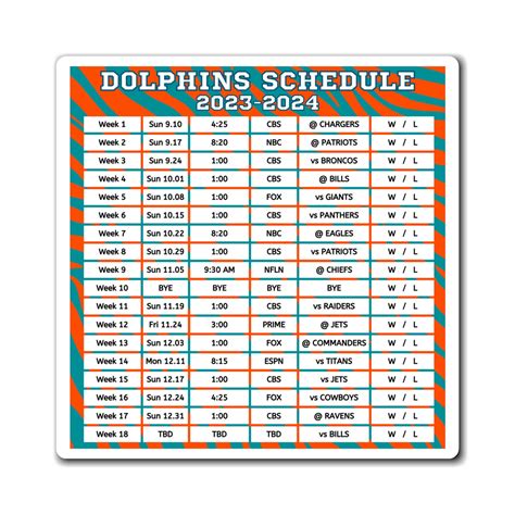 Miami Dolphins Schedule 2024 Season - Eden Anallise