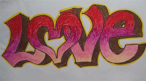 How To Draw Love In Graffiti Lettering Youtube - vrogue.co