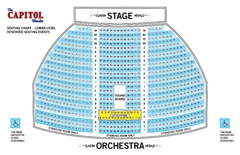 Capitol Theater Seating Chart | Cabinets Matttroy