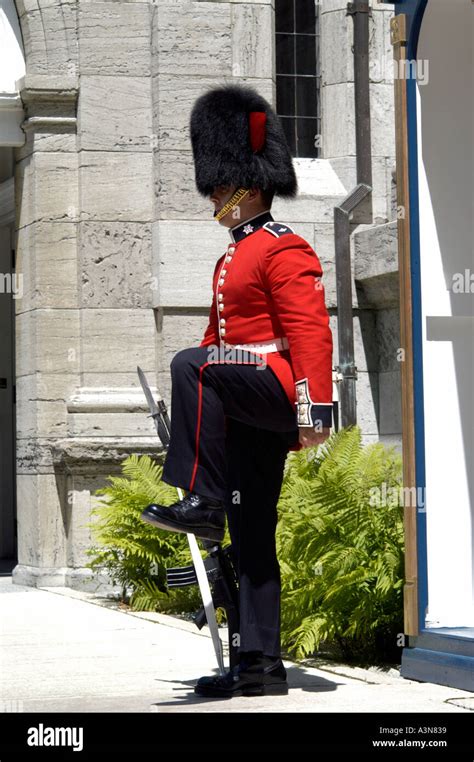 Ceremonial Guard in front of the Governor General residence Stock Photo ...