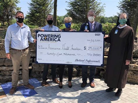 The Powering America Team Of Northwest Indiana Provides Donation For ...