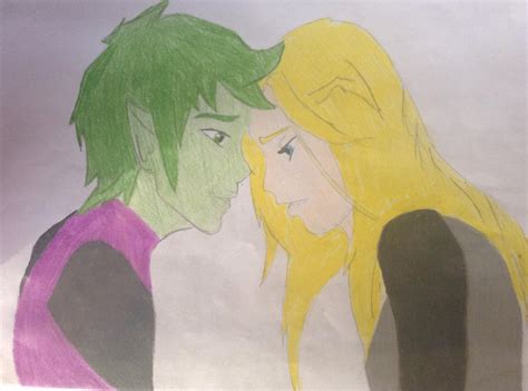 Beast boy and Terra by Sophie-Hatter95 on DeviantArt