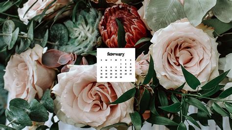 2024 February Calendar Wallpaper - Adey Loleta