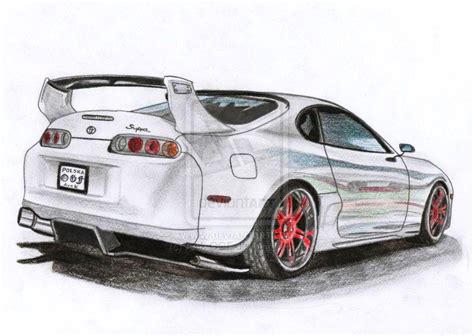 draw's Toyota Supra Mk4, Bmw Art, Cool Car Drawings, Truck Art, Car Illustration, Helmet Design ...