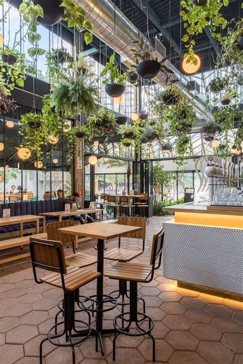 Hoegaarden Greenhouse Bar - Picture gallery | Cafe interior design ...