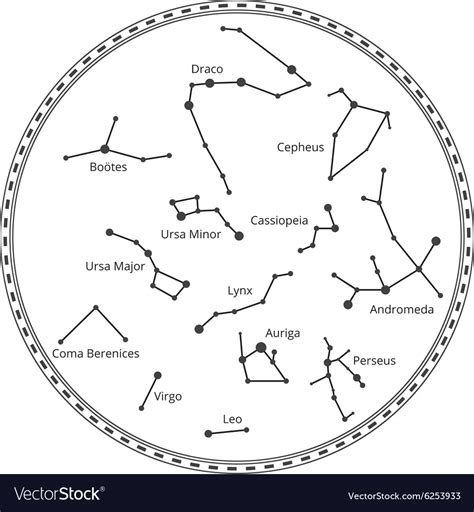 Virgo constellation skychart - positivepastor