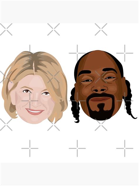 "Snoop and Martha" Poster by MineEyes | Redbubble