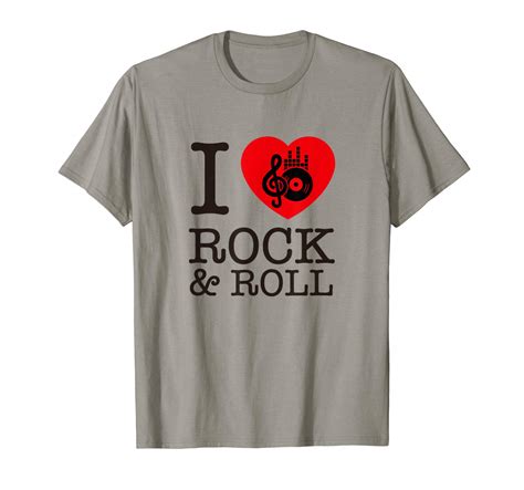 Rock T Shirts For I Love Rock And Roll Shirt | Seknovelty