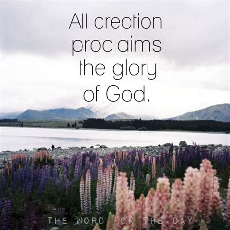 God S Creation Quotes From The Bible - ShortQuotes.cc