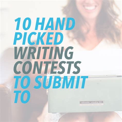 10 Handpicked Writing Contests To Submit To