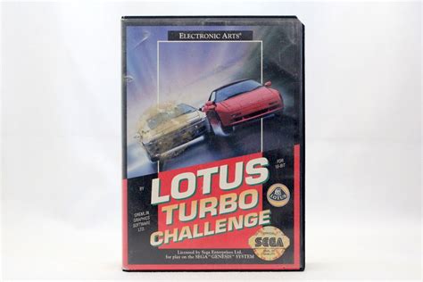 Lotus Turbo Challenge (Sega Genesis, 1992) Box & Cartridge - TESTED | eBay