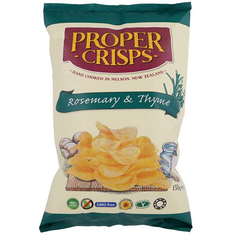 Proper Crisps - Classic Regular Potato Range - Snacks | Oasis